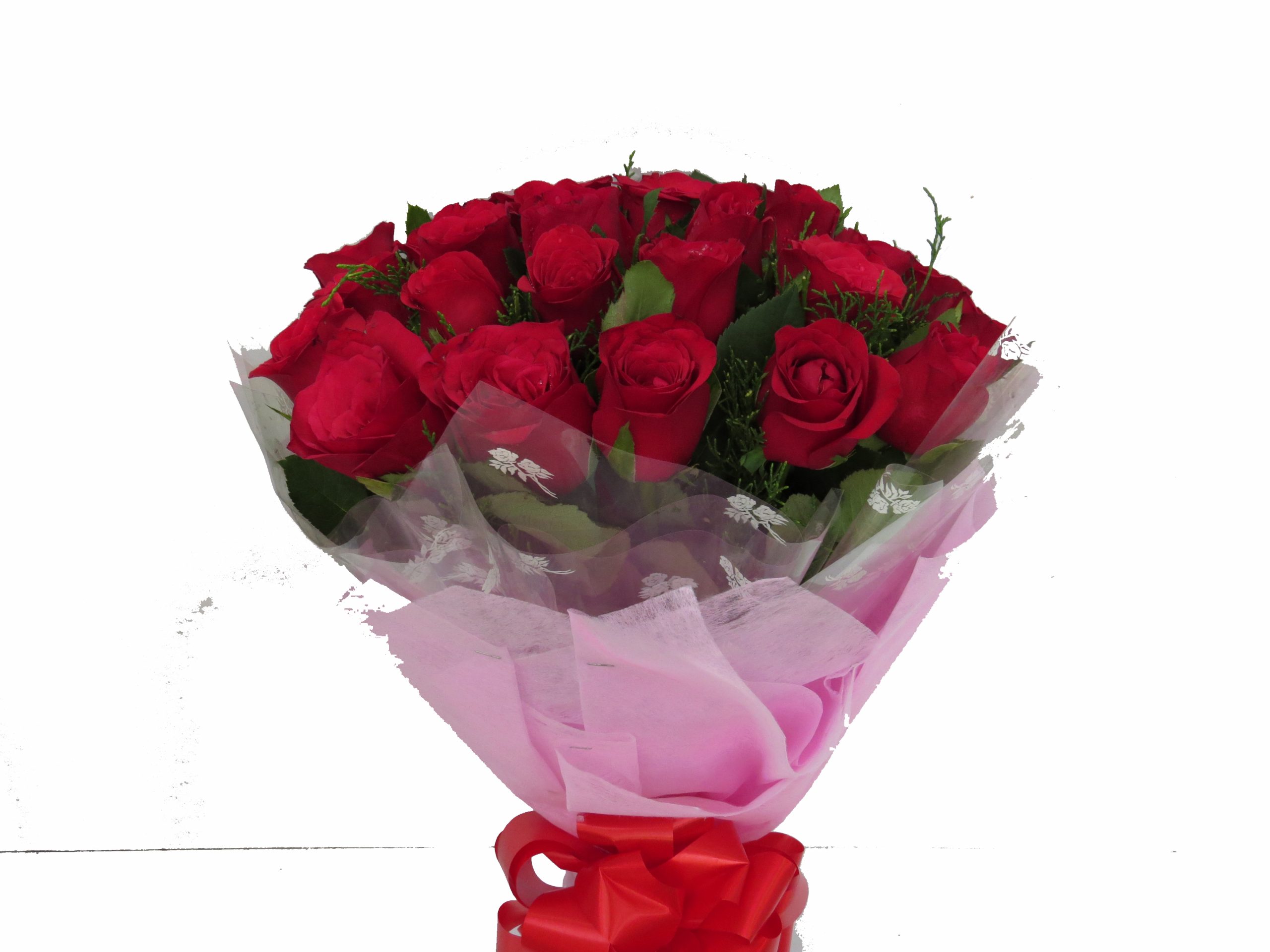 15 Red roses